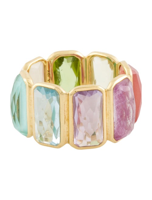 Ippolita 18K Multistone Wonderland Brick Band