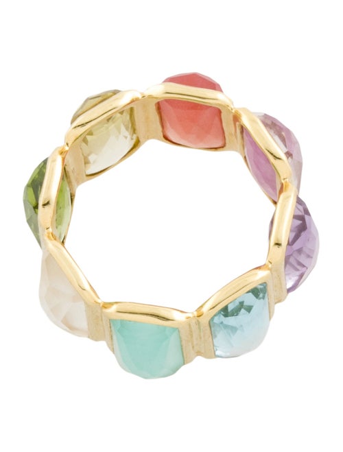 Ippolita 18K Multistone Wonderland Brick Band