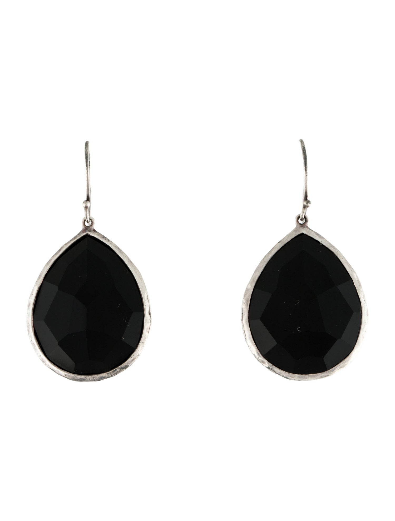 Ippolita Onyx Tear Drop Earrings