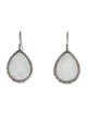 Ippolita Mother of Pearl & Quartz Large Teardrop Earrings