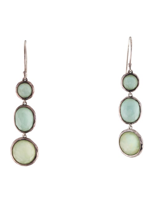 Ippolita Mother Of Pearl & Quartz Triplet Drop Earrings
