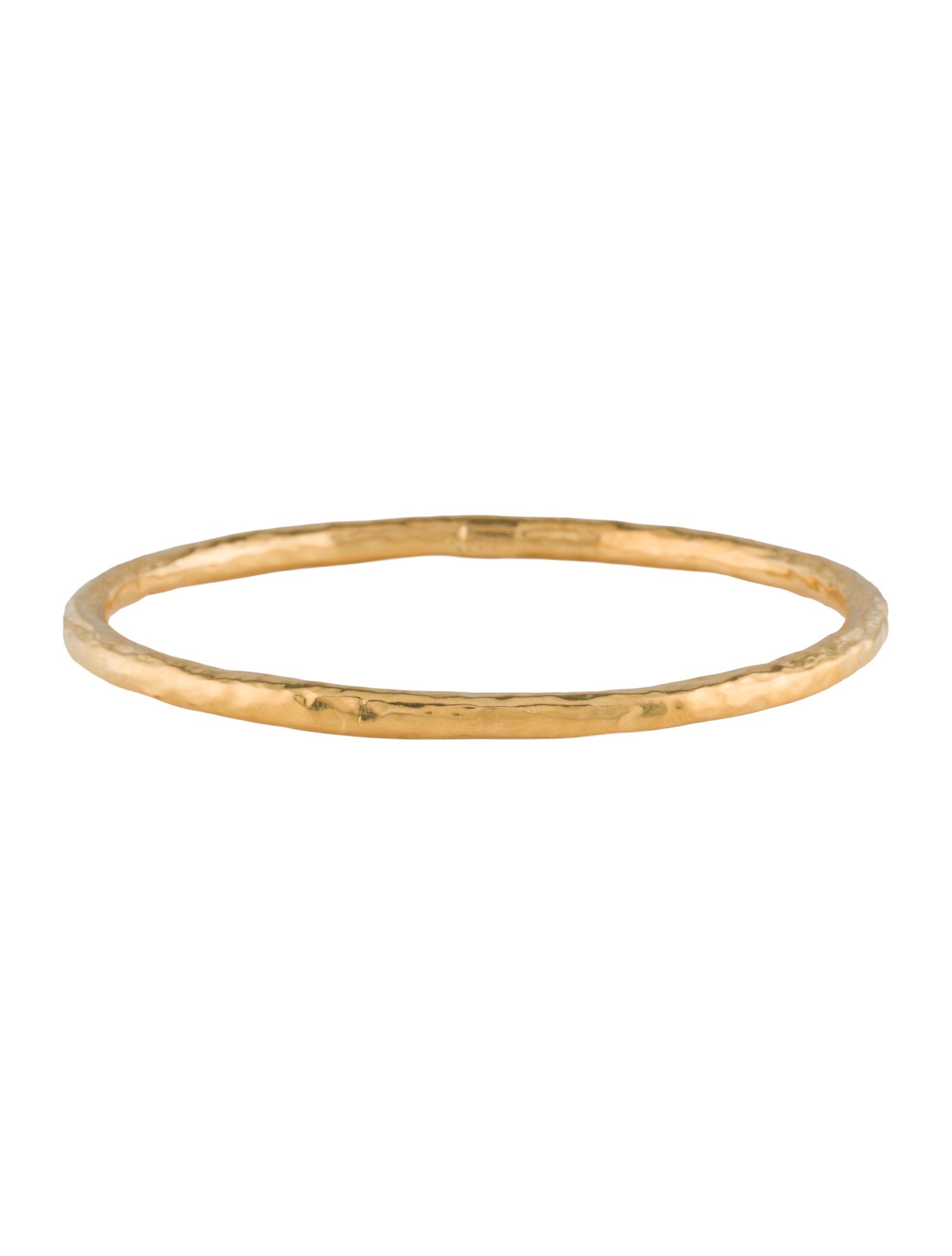 Ippolita 18K Hammered Bangle Bracelet