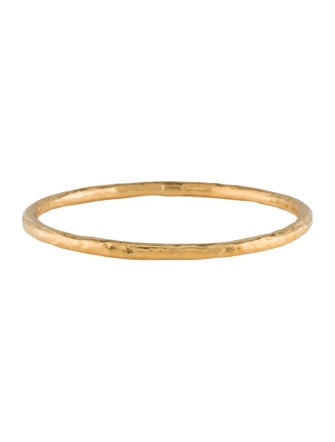 Ippolita 18K Hammered Bangle Bracelet