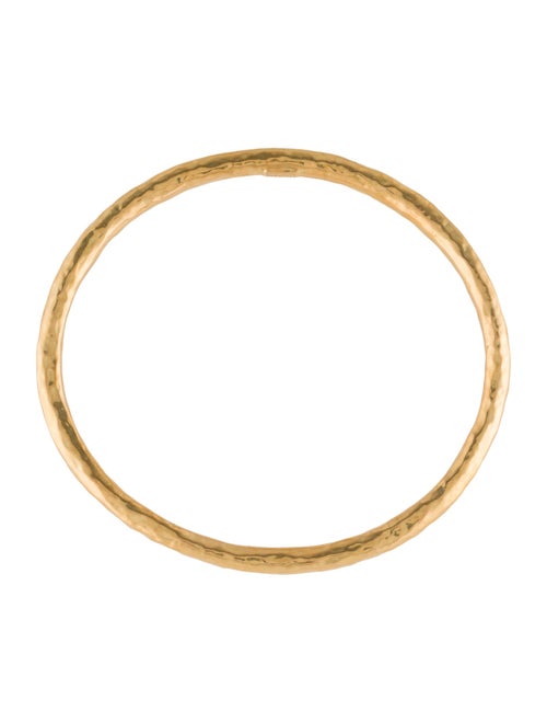 Ippolita 18K Hammered Bangle Bracelet