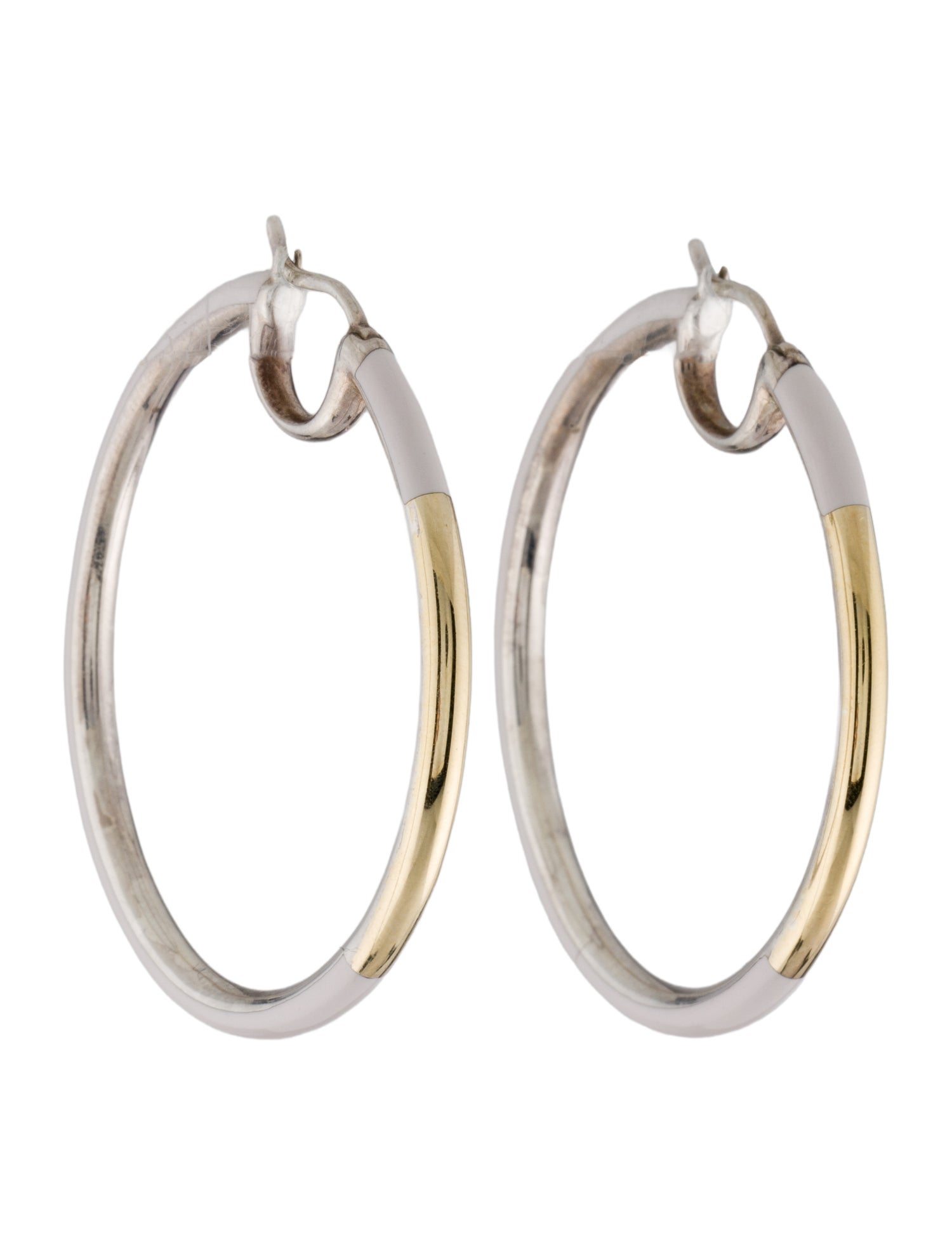 Ippolita Enamel Hoop Earrings