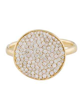 Ippolita 18K Diamond Medium Flower Cocktail Ring