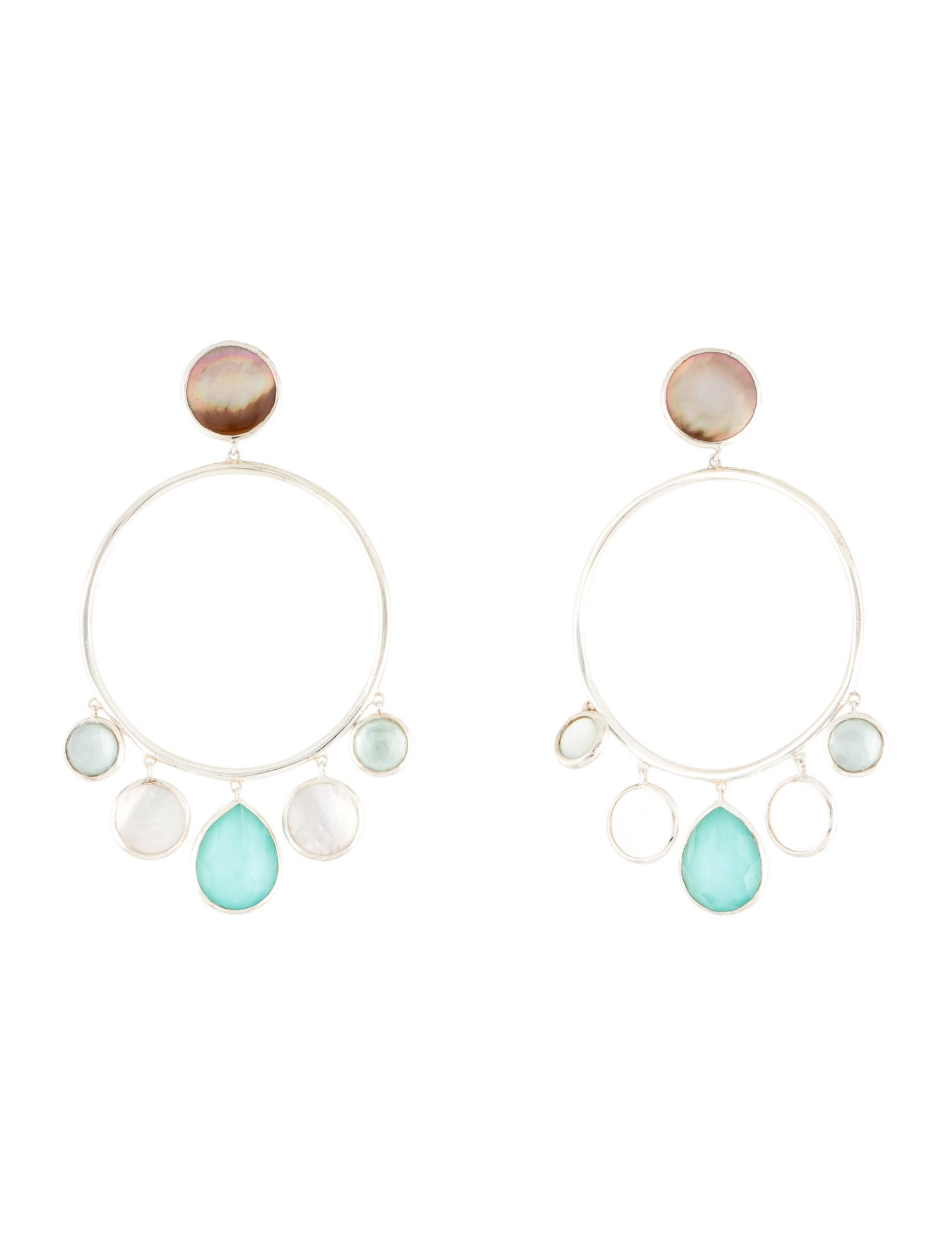 Ippolita Quartz & Mother Of Pearl Wonderland Chandelier Earrings