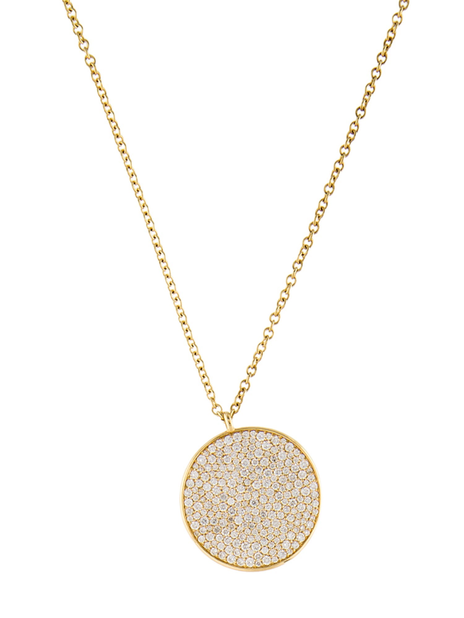 Ippolita 18K Diamond Stardust Flower Pendant Necklace