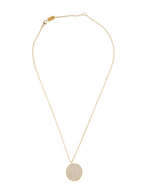 Ippolita 18K Diamond Stardust Flower Pendant Necklace