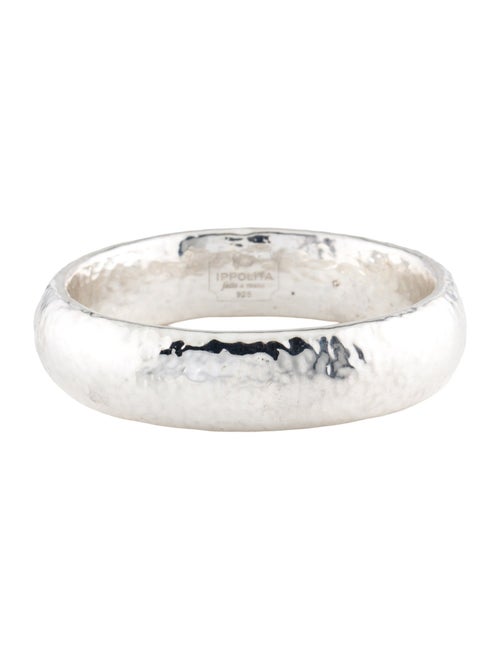 Ippolita Hammered Wide Bangle Bracelet