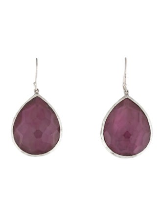 Ippolita Quartz & Mother Of Pearl Doublet Teardrop Earrings