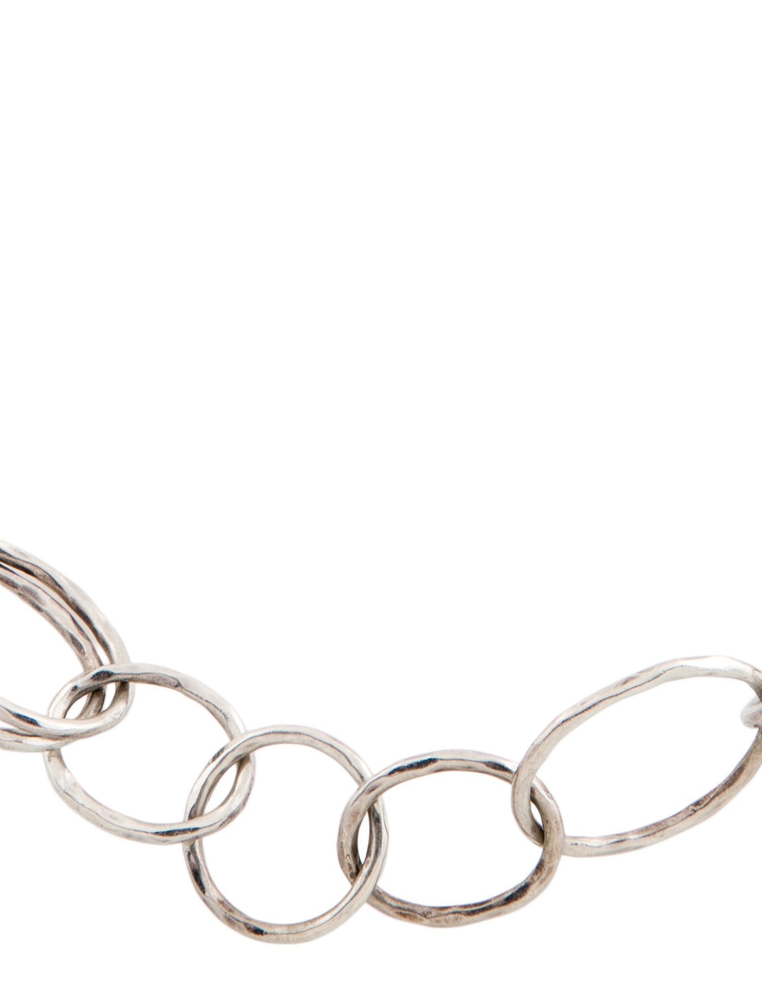 Ippolita Classico Hammered Bastille Link Chain Necklace