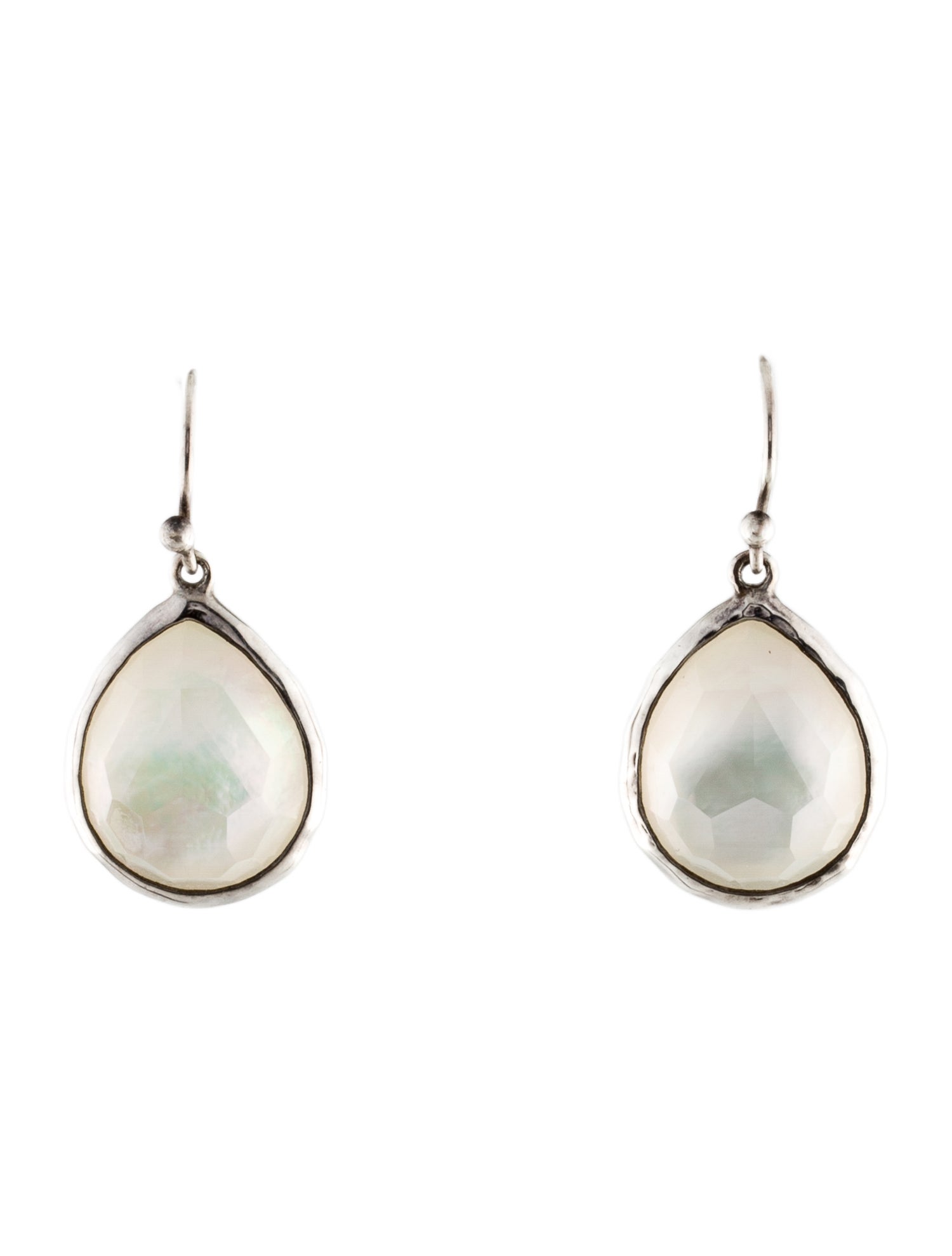 Ippolita Mother of Pearl & Quartz Doublet Teardrop Earrings