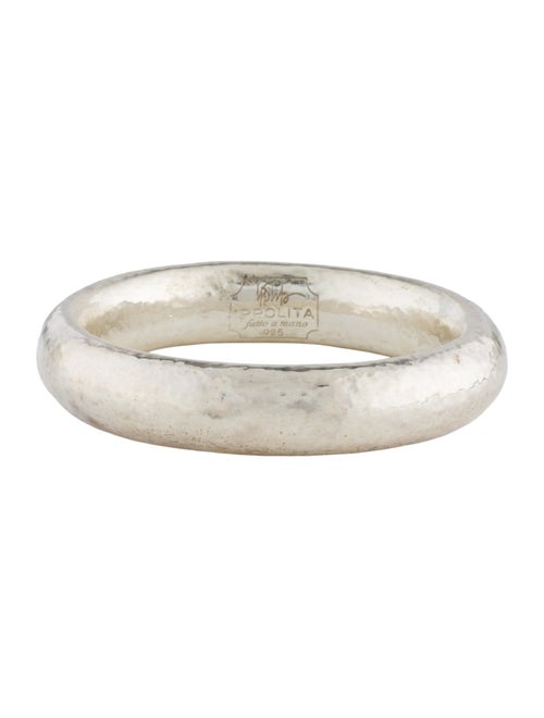 Ippolita Hammered Wide Bangle Bracelet