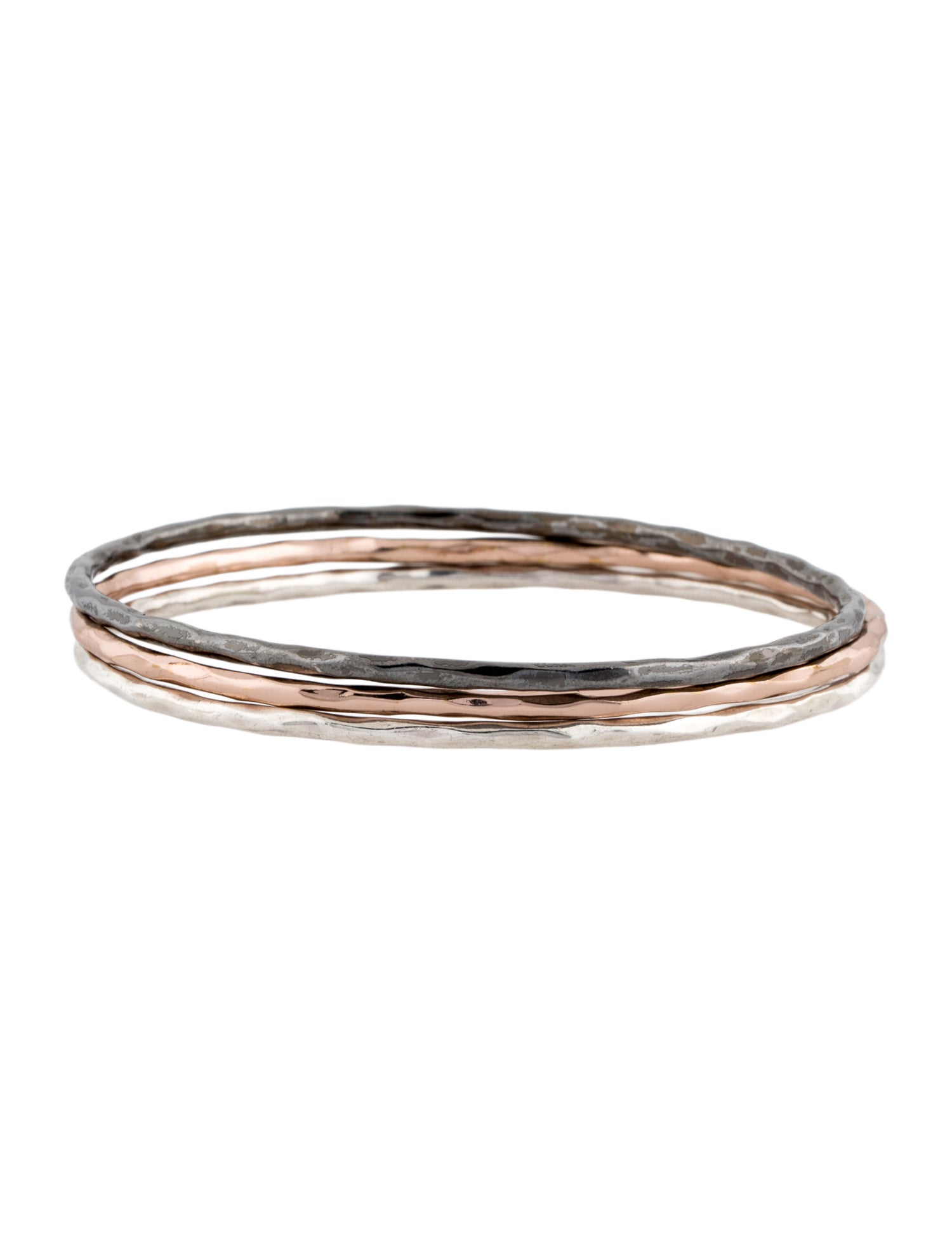 Ippolita Hammered Bangle Set