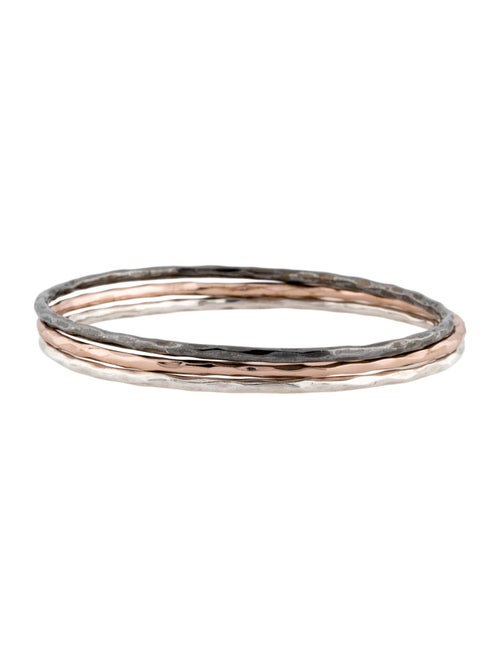 Ippolita Hammered Bangle Set