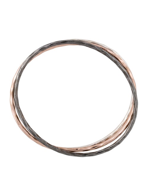 Ippolita Hammered Bangle Set