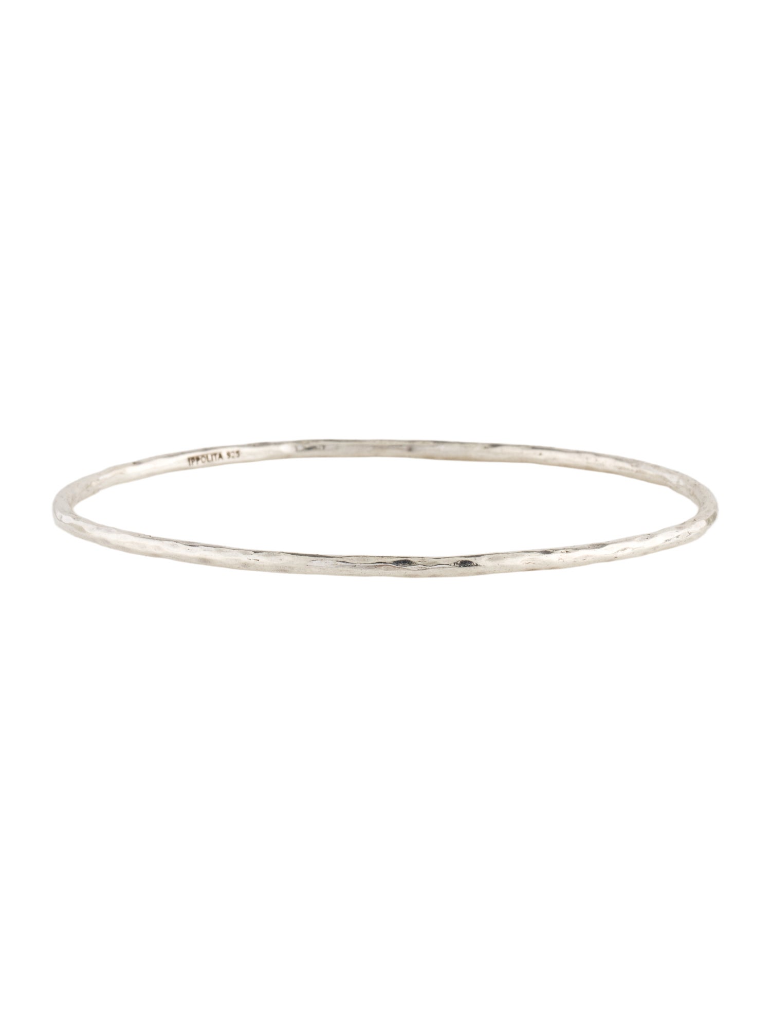 Ippolita Skinny Hammered Bangle