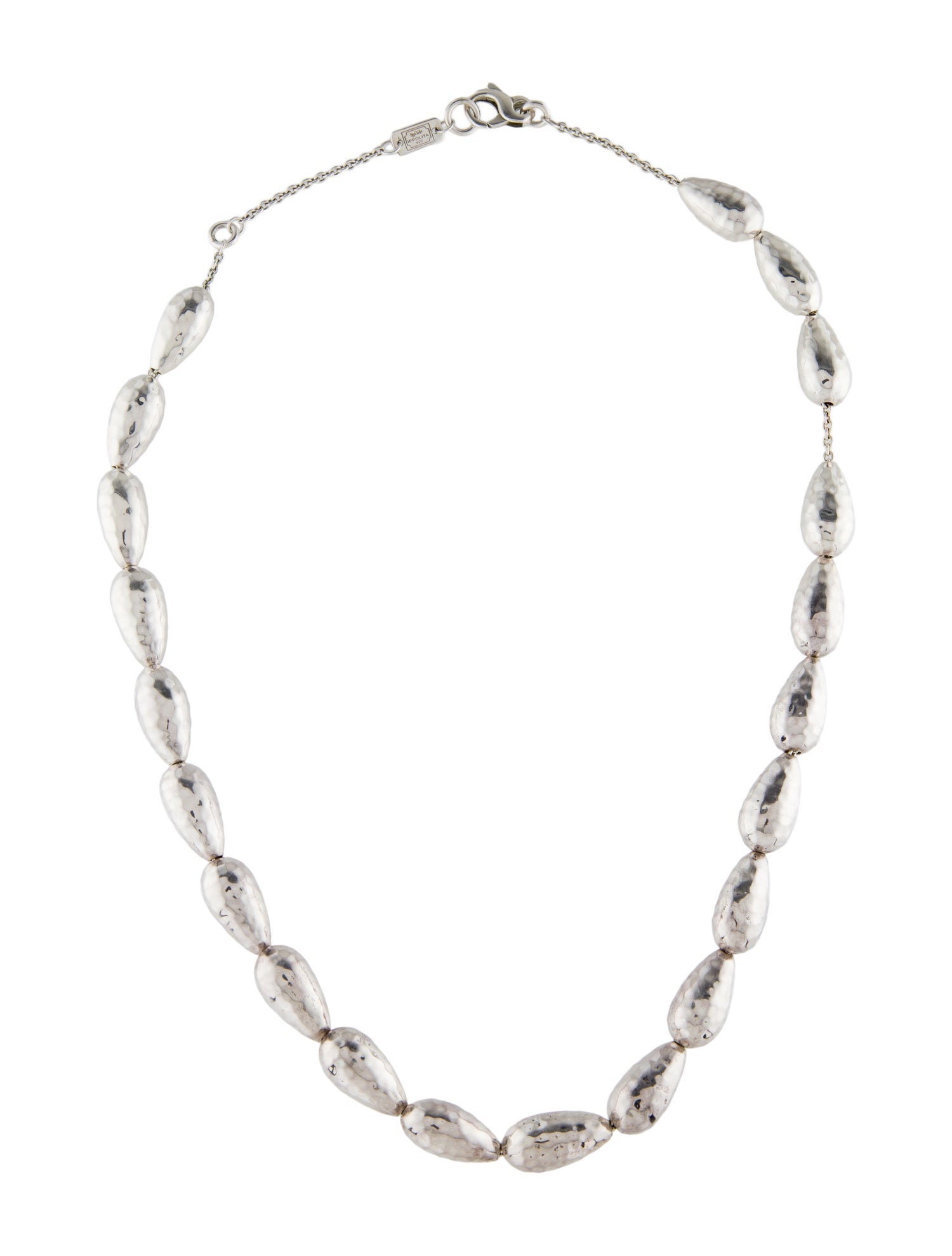 Ippolita Hammered Bead Necklace