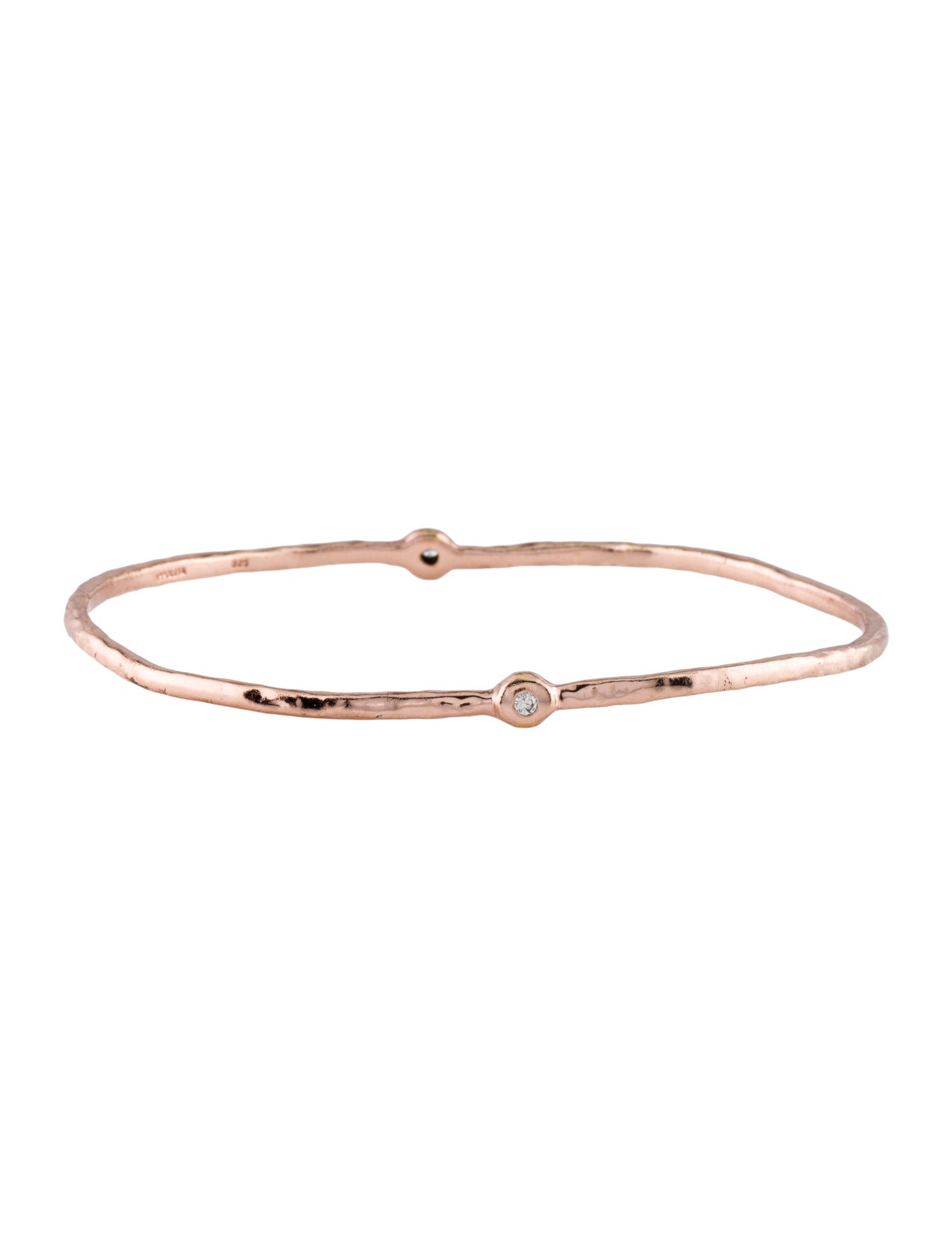 Ippolita Diamond Rosé Bangle Bracelet