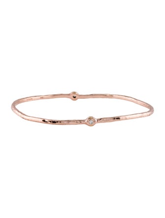 Ippolita Diamond Rosé Bangle Bracelet