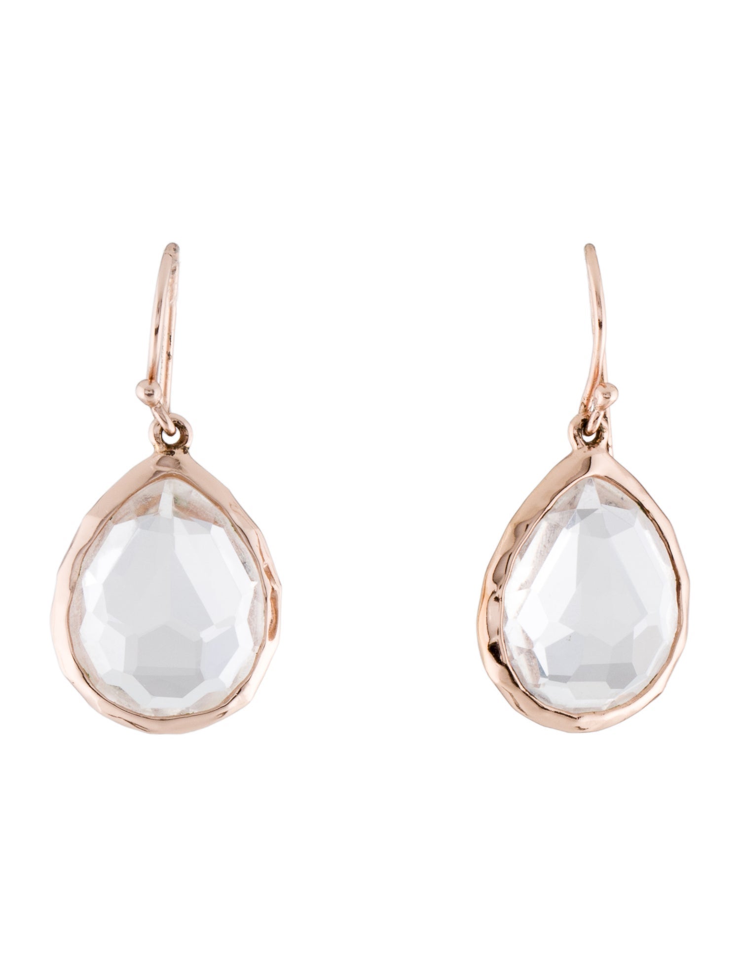 Ippolita Rose Quartz Drop Earrings