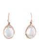 Ippolita Rose Quartz Drop Earrings