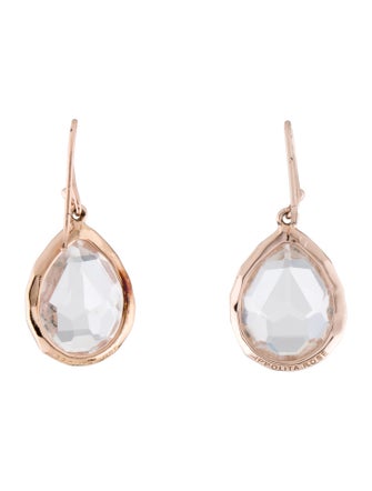 Ippolita Rose Quartz Drop Earrings