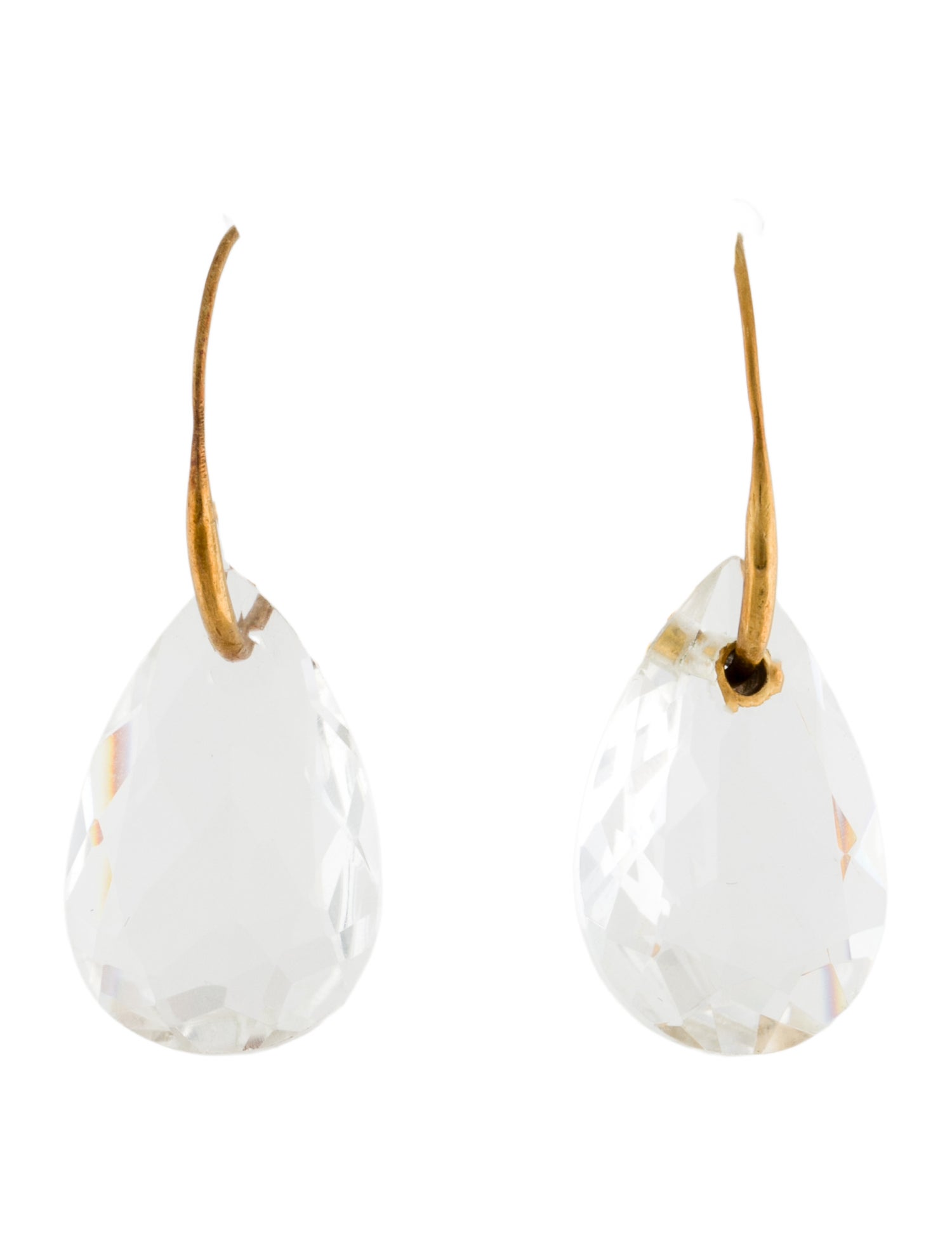 Ippolita 18K Quartz Threader Drop Earrings