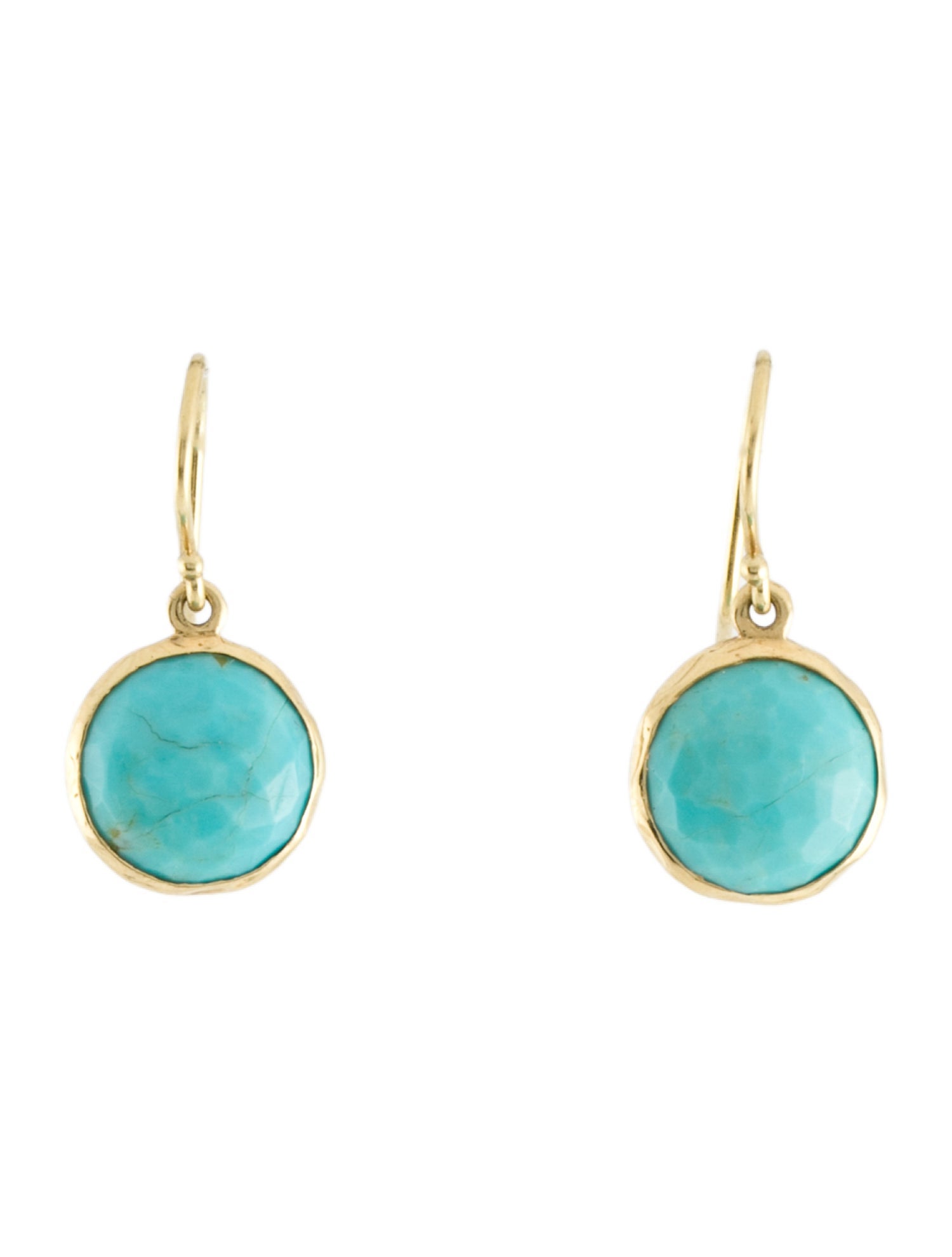 Ippolita 18K Turquoise Lollipop Drop Earrings