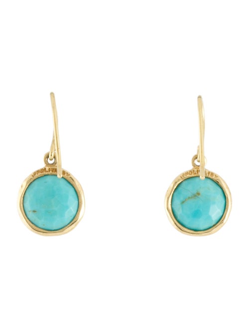 Ippolita 18K Turquoise Lollipop Drop Earrings