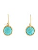 Ippolita 18K Turquoise Lollipop Drop Earrings