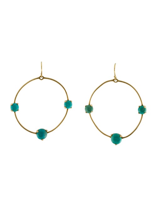 Ippolita 18K Turquoise Drop Earrings