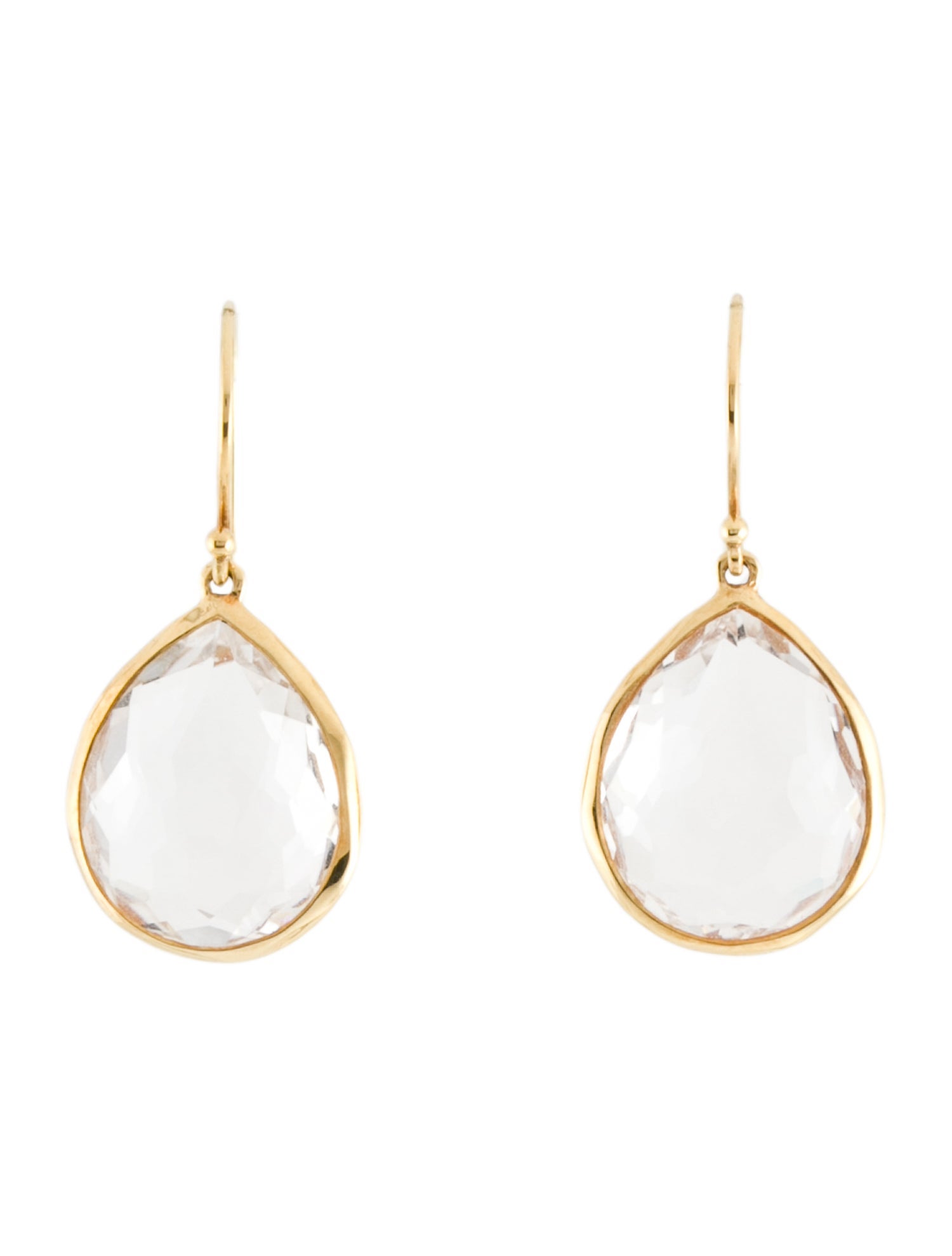 Ippolita 18K Quartz Medium Teardrop Earrings