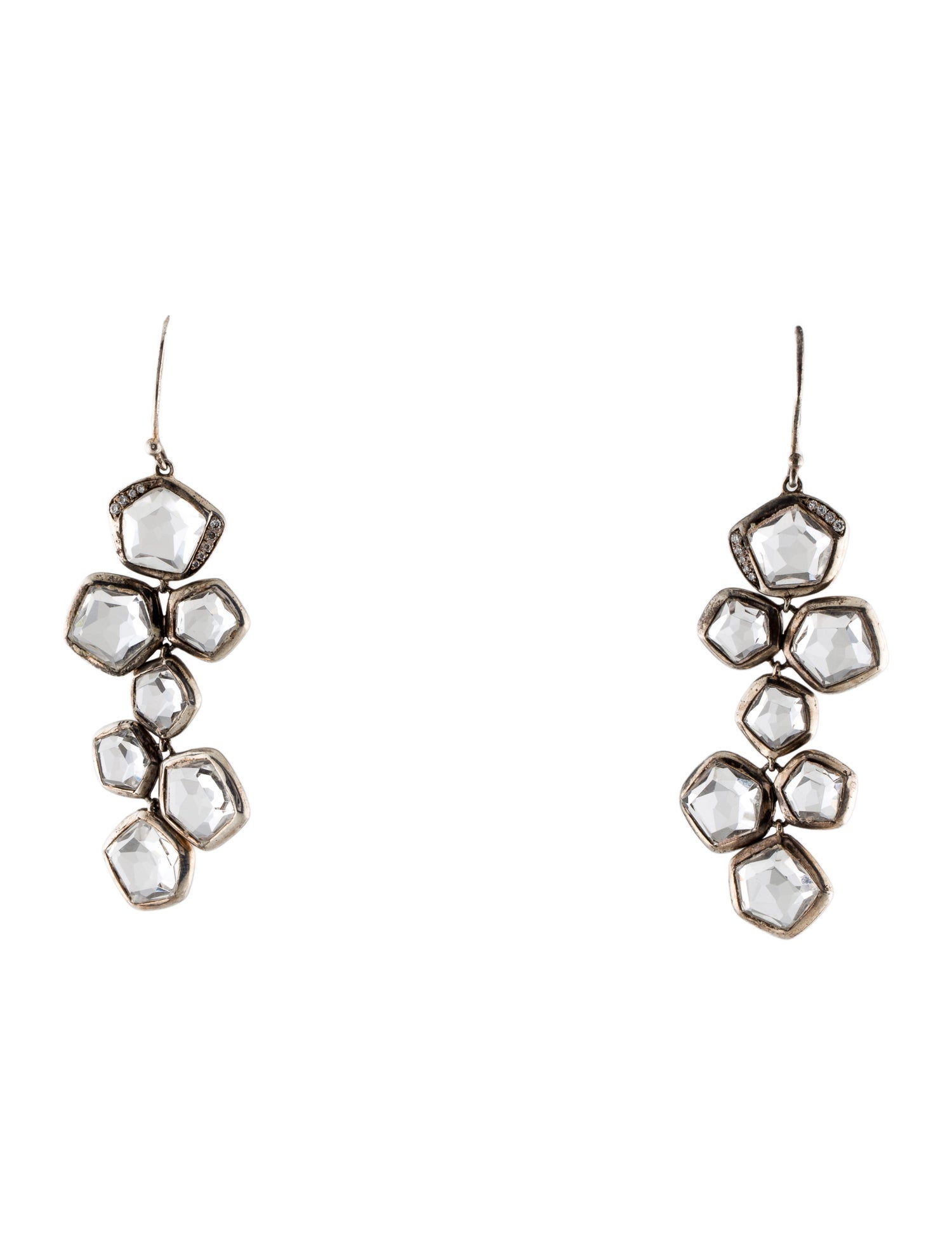 Ippolita Quartz & Diamond Wicked Drop Earrings