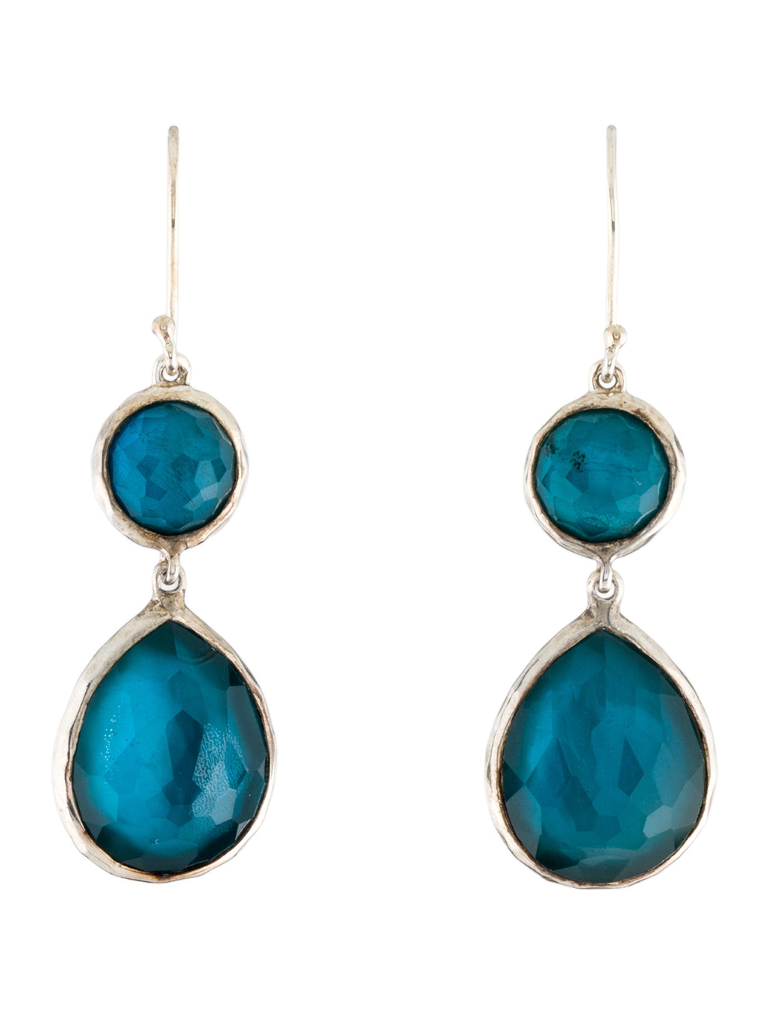 Ippolita Mother of Pearl & Quartz Triplet Drop Earrings