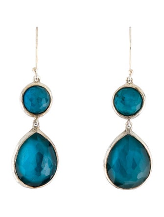 Ippolita Mother of Pearl & Quartz Triplet Drop Earrings