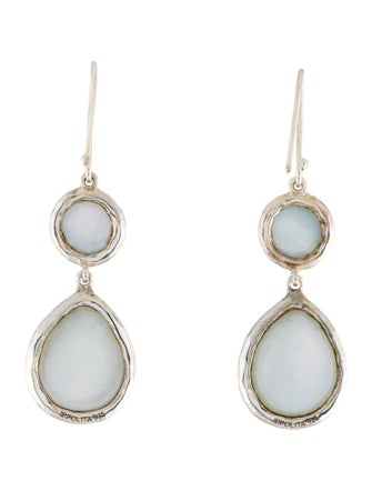 Ippolita Mother of Pearl & Quartz Triplet Drop Earrings