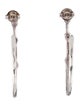 Ippolita Diamond Hammered Hoop Earrings