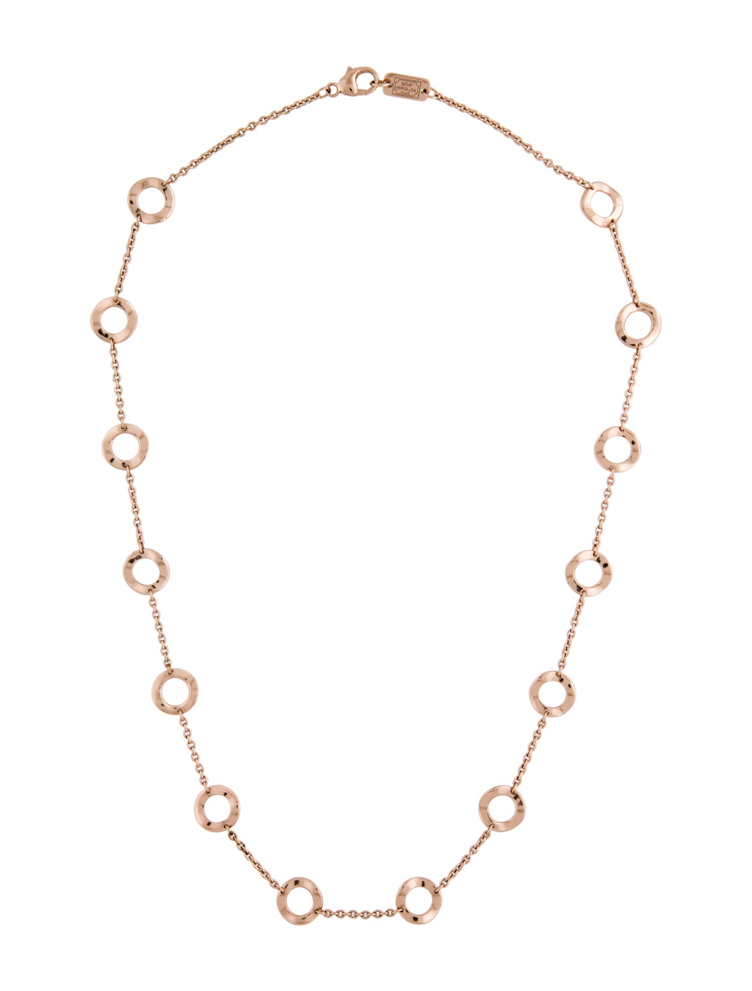 Ippolita Wavy Circle Station Necklace