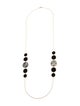 Ippolita 18K Mother of Pearl & Onyx Phantom Station Necklace