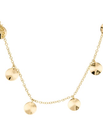 Ippolita 18K Disc Station Necklace