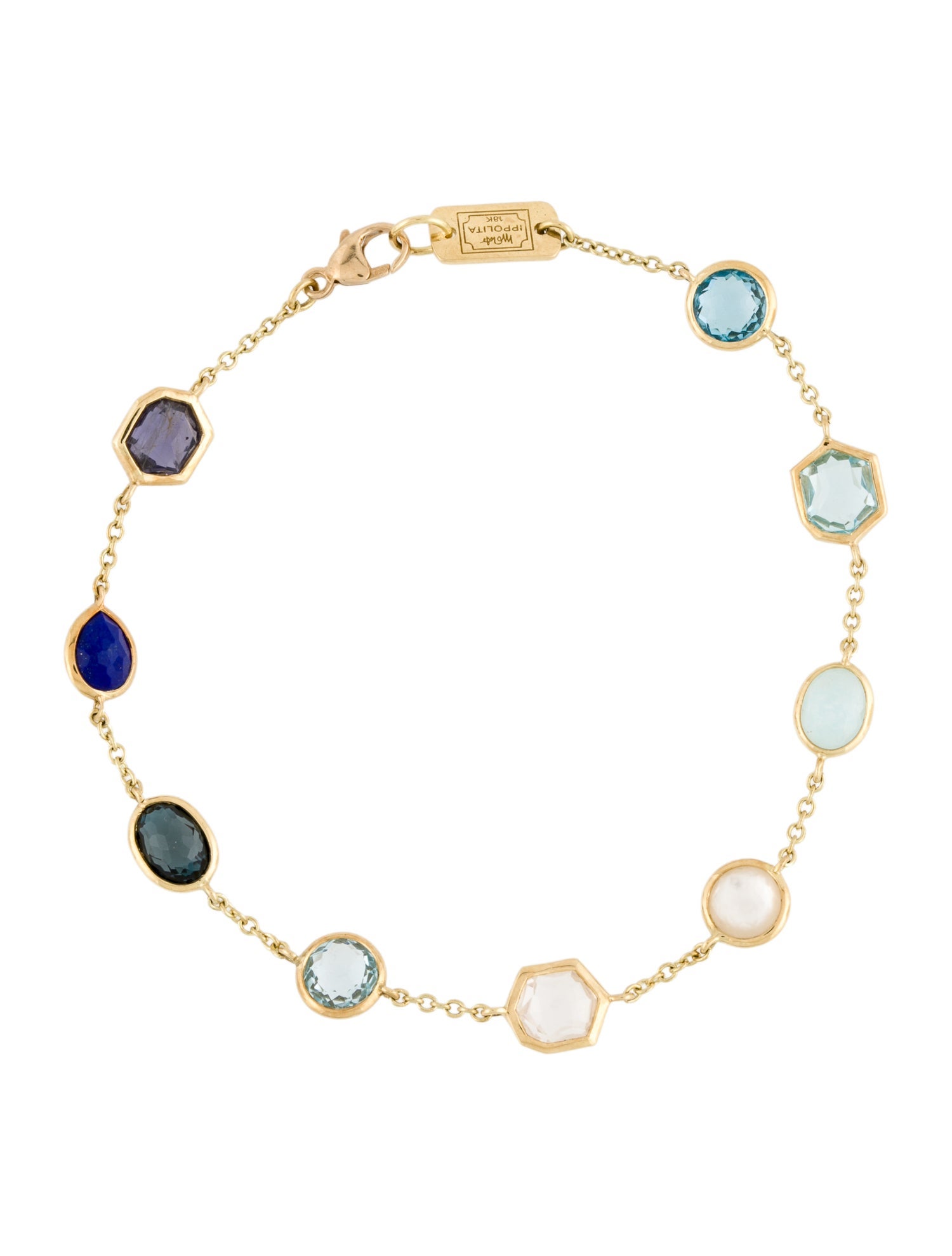 Ippolita 18K Multistone Confetti Station Bracelet