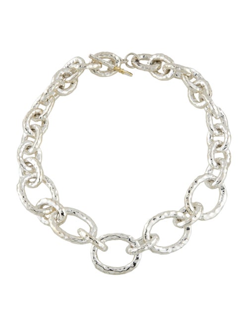 Ippolita Classico Hammered Bastille Chunky Link Necklace
