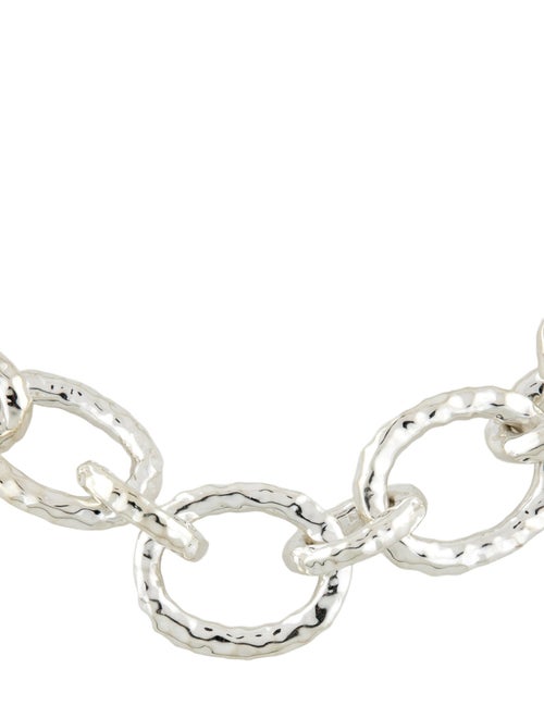 Ippolita Classico Hammered Bastille Chunky Link Necklace