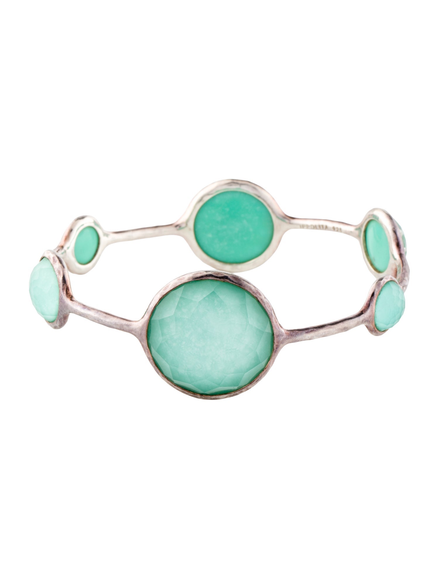 Ippolita Turquoise & Quartz Doublet Rock Candy Bangle