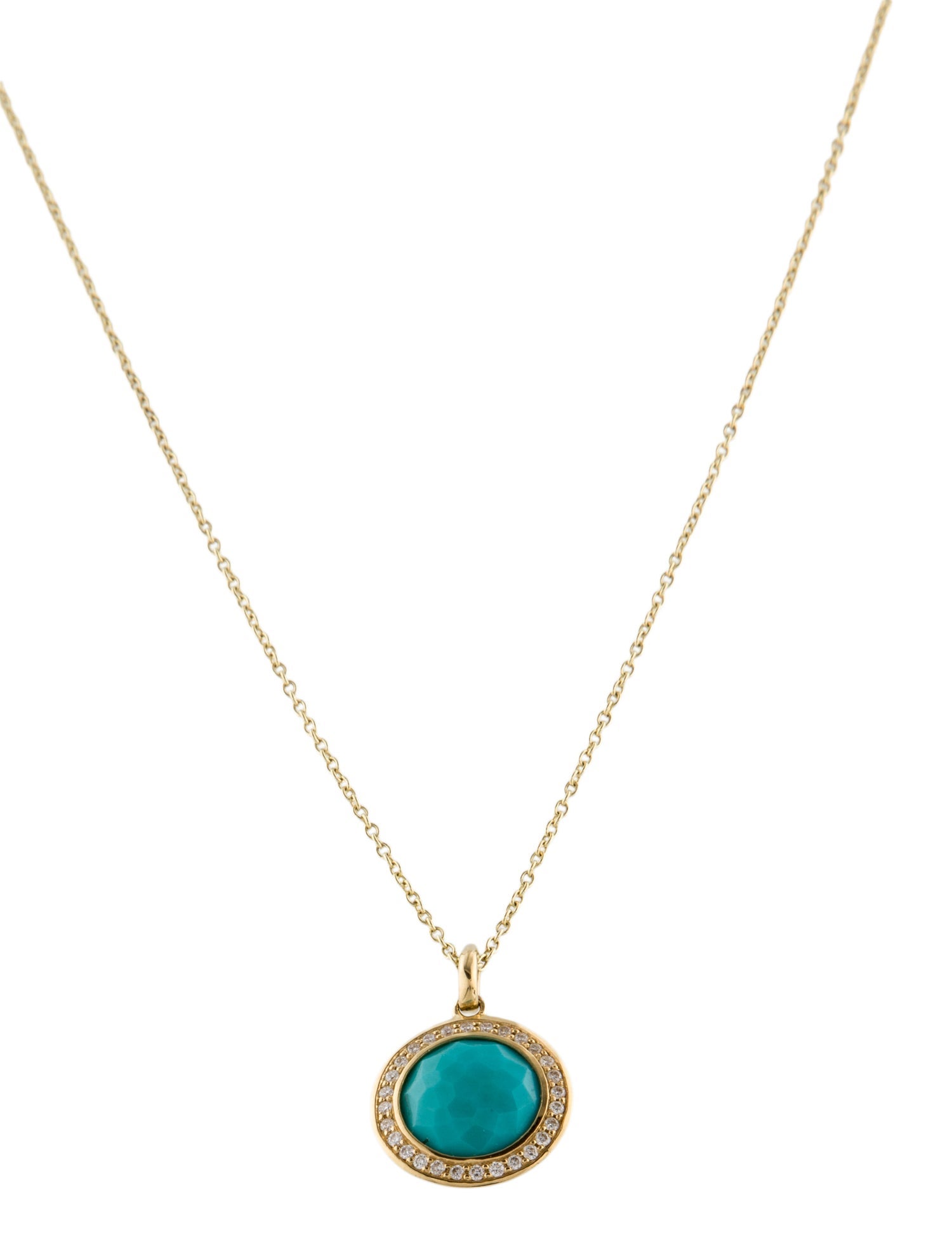 Ippolita 18K Diamond Lollipop Mini Pendant Necklace