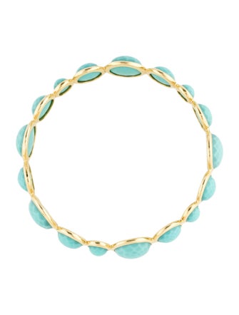 Ippolita 18K Turquoise Lollipop Bangle