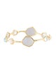 Ippolita 18K Mother of Pearl, Chalcedony, Quartz & Topaz Bangle