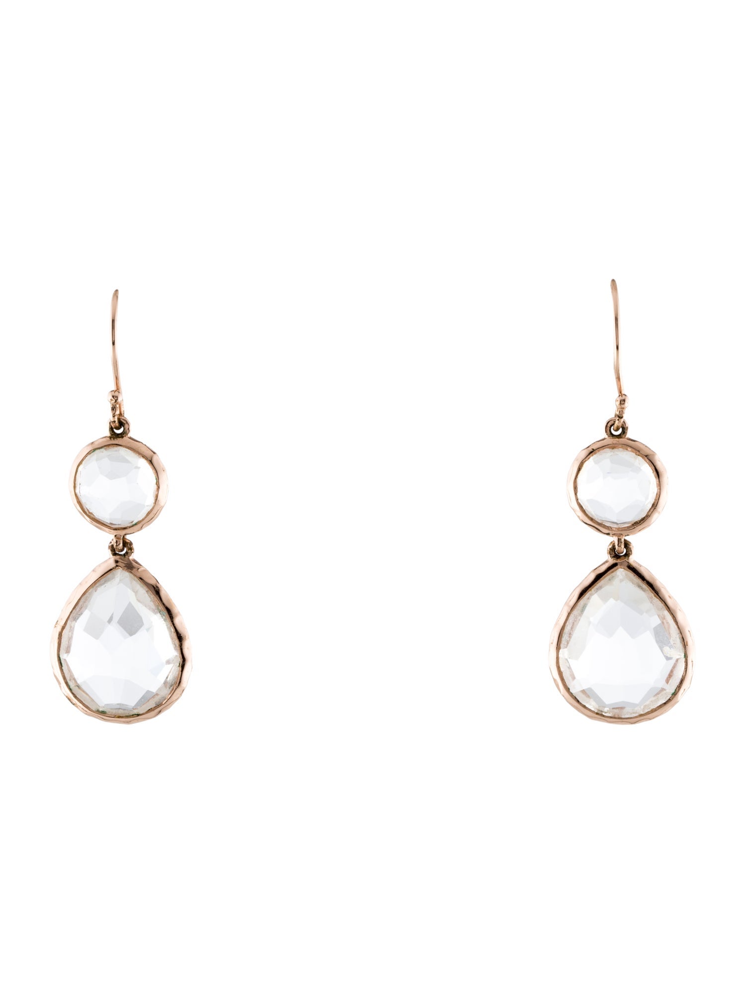 Ippolita Quartz Rock Candy Snowman Drop Earrings
